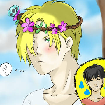 Ash and Eiji