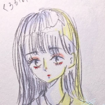 黒髪ぱっつん
