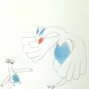 親子ルギア爆誕(してた)