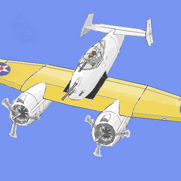 XF5F - 1 スカイロケット (最初期案)