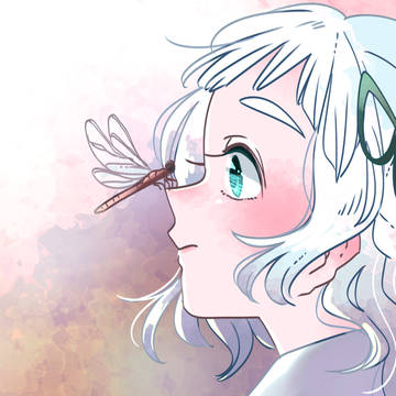 とんぼが一匹、
