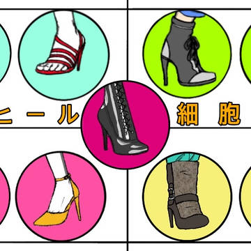 ハイヒール細胞男子