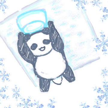 雪と氷とシャンシャン
