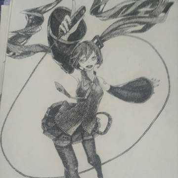 中性笔 初音未来