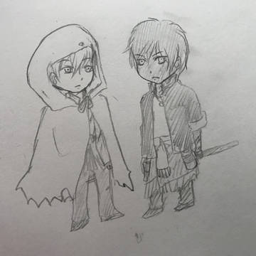 大倶利伽羅とまんばのつもり←