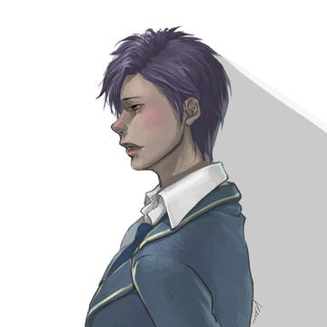 横顔