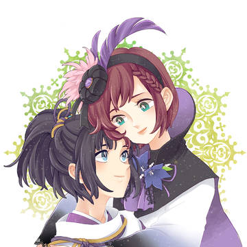 蘭ちゃんとガラシャ