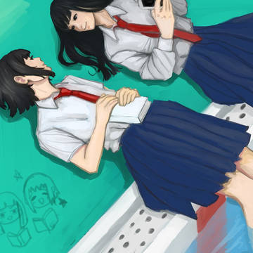 プールサイド