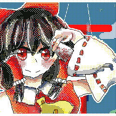 うごメモでの…。⑩ 霊夢