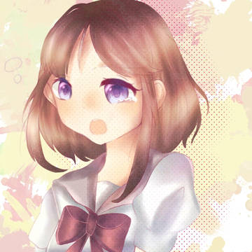 眠たい少女
