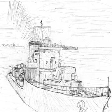 『乙女の海上護衛戦記』　表紙のようなもの