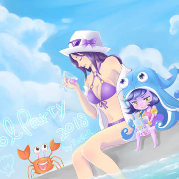 Pool Party Cait & Lulu