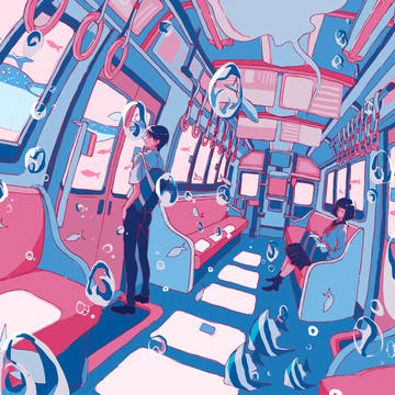 水中列車