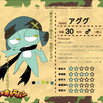 【ケロキャラ】アググ【軍人】