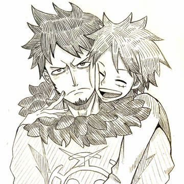 Law's trouble→♥