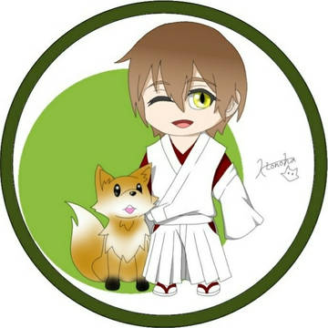 狐と神主