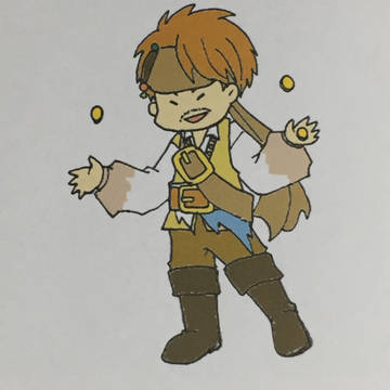 海賊グリらくがき