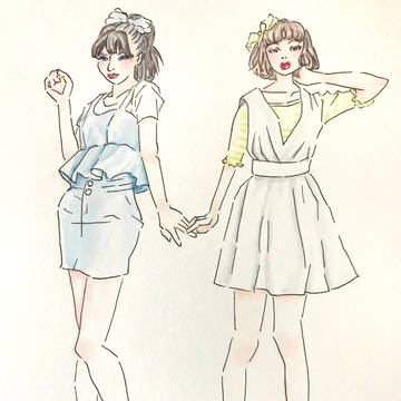 パステルファッション