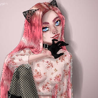 Pink kitty
