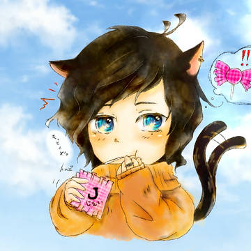 甘党黒猫系男子(ノ*°▽°)ノ