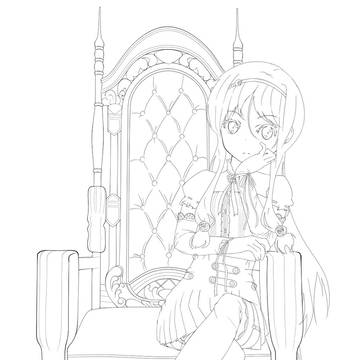 迷宮舞子は今日も気持ちをそらされる。（供養絵）