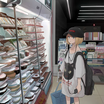 深夜コンビニ