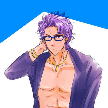 浜辺のクールガイ