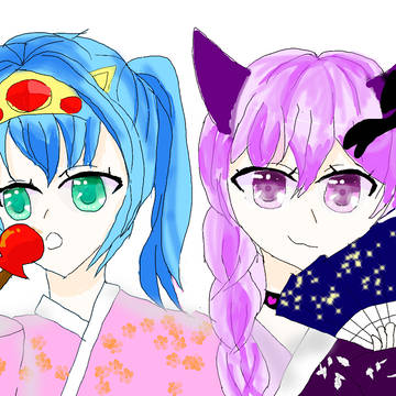 エレナとマリアのお祭り