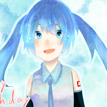 初音ミク 誕生日おめでとう🎊