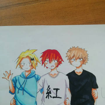 仮免の3人