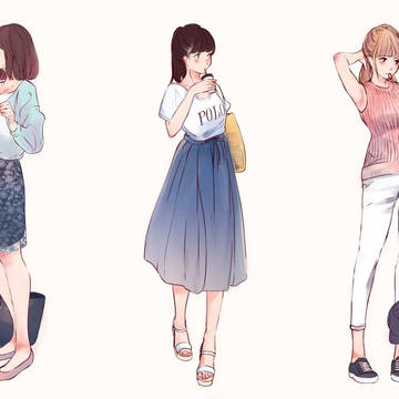 夏のおねーさんズ