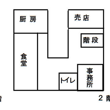 加茂旅館の見取り図