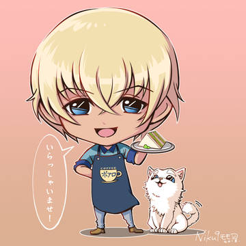 ハロもポアロで働いている＾０＾
