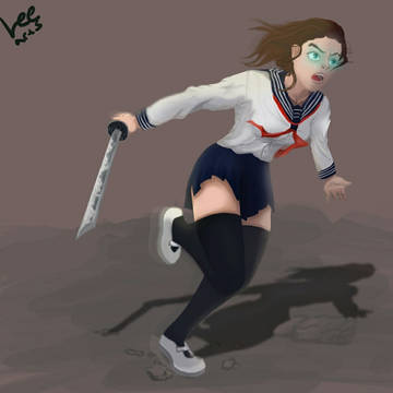 Jap schoolgirl