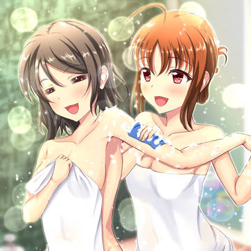 洗いっこ