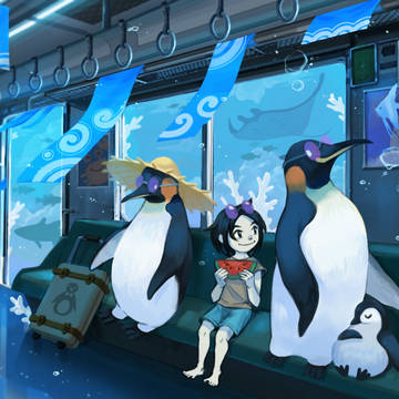 夏の列車