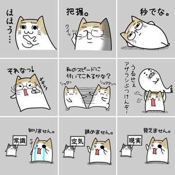 ちびぬこ🐾LINEスタンプ オタVer 製作中