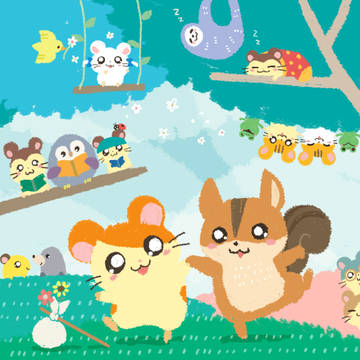 森のおともだち