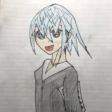 青髪