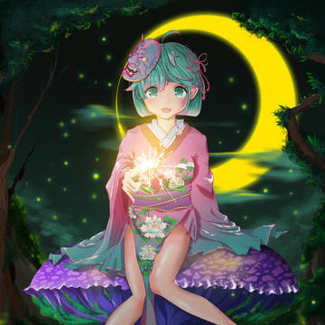 【蛍の夜】