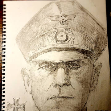 【模写】砂漠の狐 エルヴィン・ロンメル将軍閣下