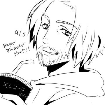 happy birthday ハンク!