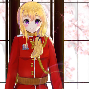 イギリス兵士風の女の子
