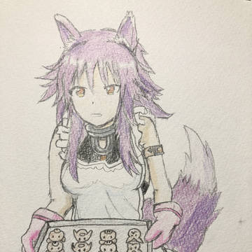 クッキーを作ってくれるマコトちゃん