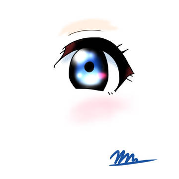 目の練習中💭