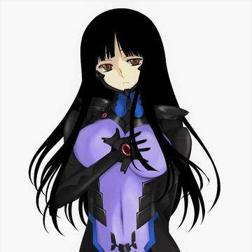 ぴっちり装備の女の子