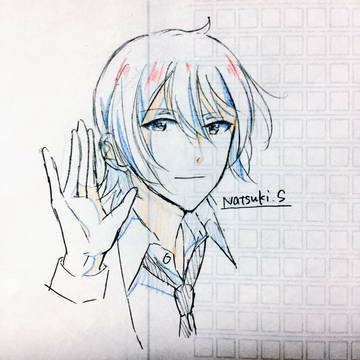 エムマスアナログ落書き