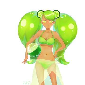 Lime cookie