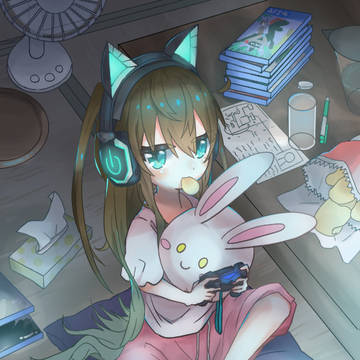 ゲーム好きの女の子