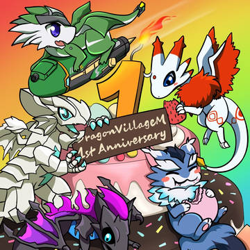 ドラビレM１周年